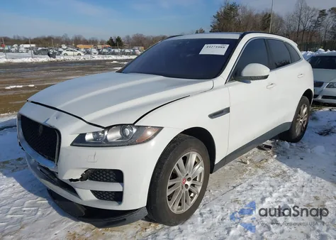 2018 Jaguar F-Pace 25T Prestige from USA, damaged, VIN SADCK2FXXJA321468